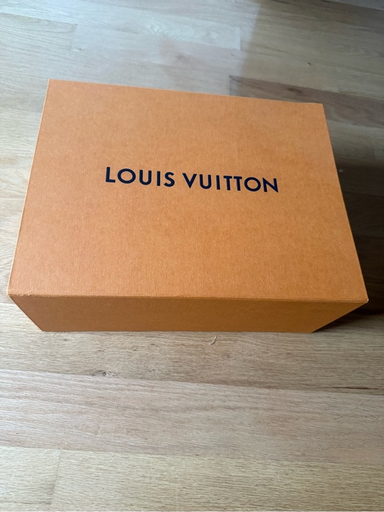 Louis Vuitton Accessories - Louis Vuitton Orange Box with Navy Logo